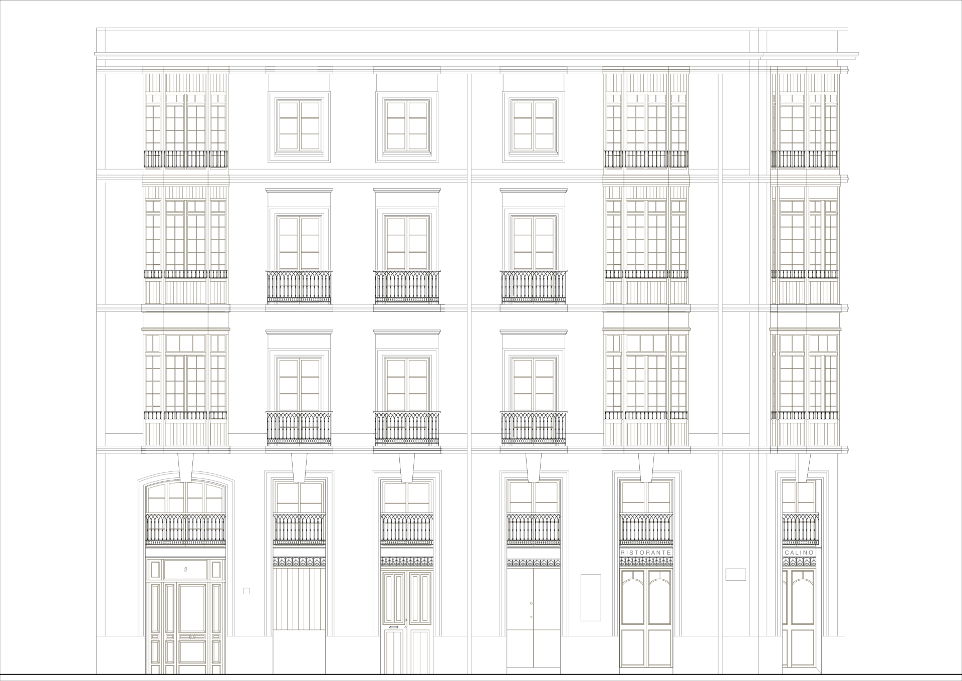 Fachada del edificio · Pedro Duro 2